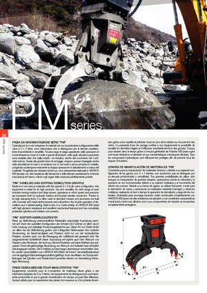 Grappins de démolition et de tri VTN PM1500