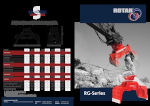 Grappins de démolition et de tri Rotar RG 60-N