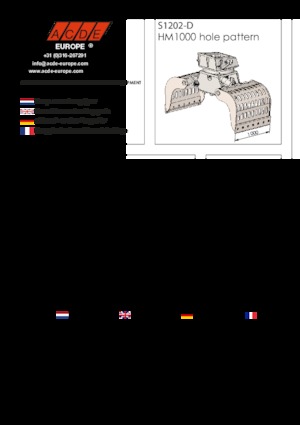 Grappins de démolition et de tri ACDE S1202-D