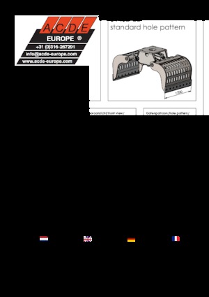 Grappins de démolition et de tri ACDE S1402-ZD