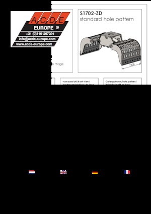 Grappins de démolition et de tri ACDE S1702-ZD