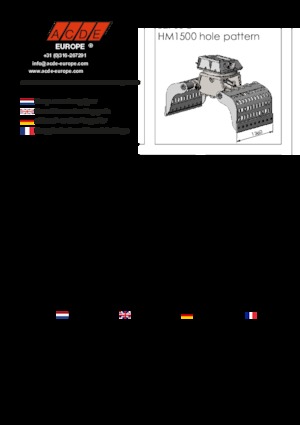 Grappins de démolition et de tri ACDE S2700-D