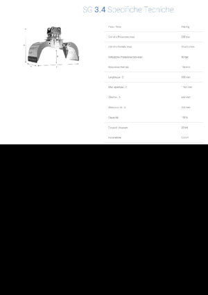 Grappins de démolition et de tri Promove SG 3.4