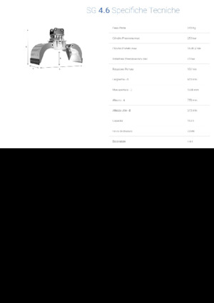 Grappins de démolition et de tri Promove SG 4.6
