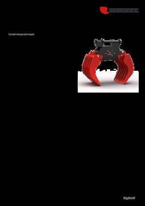 Grappins de démolition et de tri Rototilt® SOG80