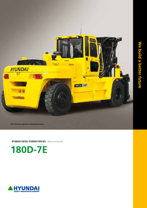 Chariots élevateurs frontaux diesel Hyundai 180 D 7 E