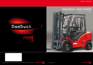 Chariots élevateurs frontaux diesel DanTruck 3425 DY