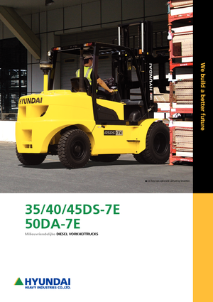 Chariots élevateurs frontaux diesel Hyundai 45 DS 7 E