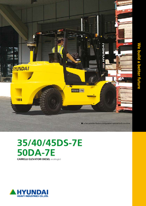 Chariots élevateurs frontaux diesel Hyundai 45 DS 7 E