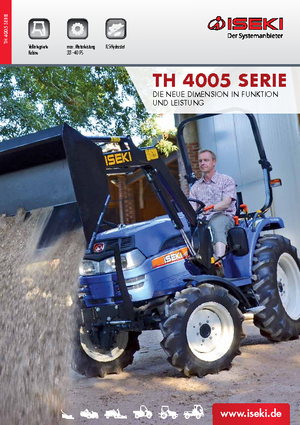 Véhicules communaux multi-usages à diesel diesel Iseki 4295 AHL