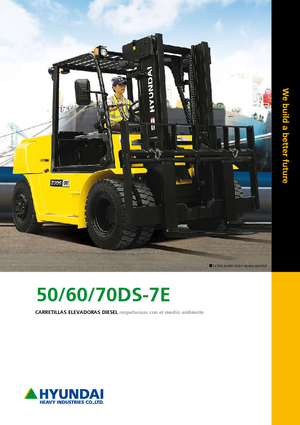 Chariots élevateurs frontaux diesel Hyundai 50 DS 7 E