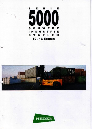 Chariots élevateurs frontaux diesel Heden 56160/12