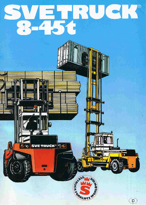 Chariots élevateurs frontaux diesel SVETRUCK 1260-30