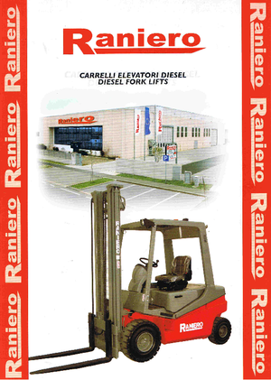 Chariots élevateurs frontaux diesel Raniero C 100 H