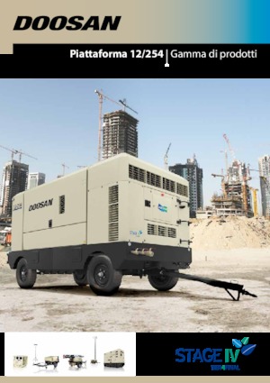 Compresseurs d'air portable - Gasoil, Electrique, Essence Doosan 9/304 