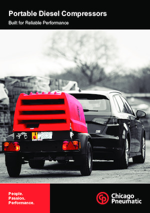 Compresseurs d'air portable - Gasoil, Electrique, Essence Chicago Pneumatic CPS 11-10 