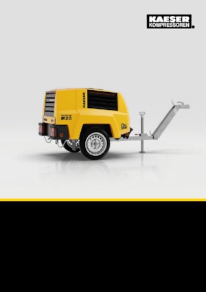 Compresseurs d'air portable - Gasoil, Electrique, Essence Kaeser Mobilair M 20 PE