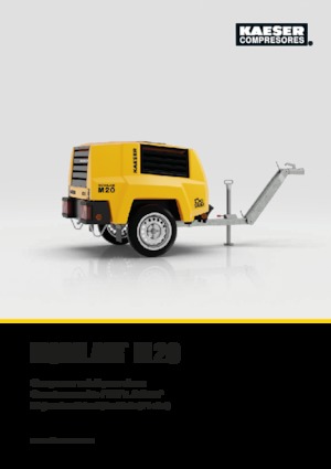 Compresseurs d'air portable - Gasoil, Electrique, Essence Kaeser Mobilair M 20 PE