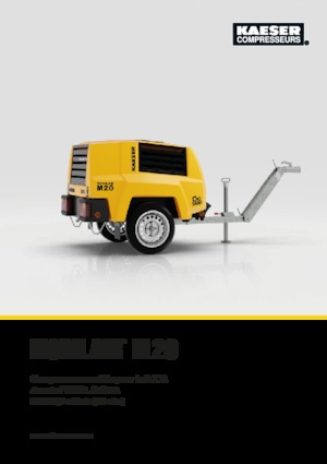 Compresseurs d'air portable - Gasoil, Electrique, Essence Kaeser Mobilair M 20 PE