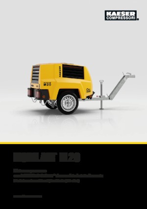 Compresseurs d'air portable - Gasoil, Electrique, Essence Kaeser Mobilair M 20 PE