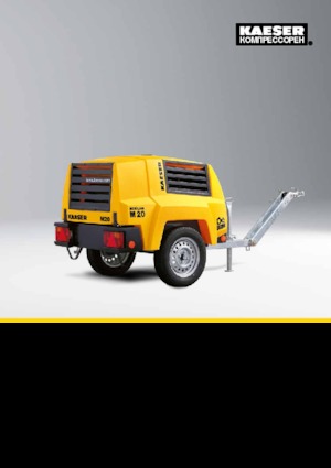Compresseurs d'air portable - Gasoil, Electrique, Essence Kaeser Mobilair M 20 PE