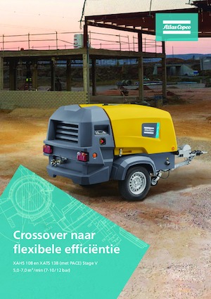 Compresseurs d'air portable - Gasoil, Electrique, Essence Atlas Copco XAHS 108 Kd