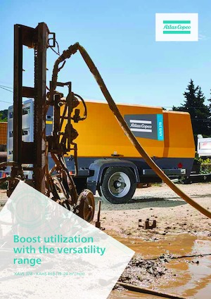 Compresseurs d'air portable - Gasoil, Electrique, Essence Atlas Copco XAHS 408 CD