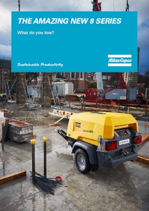 Compresseurs d'air portable - Gasoil, Electrique, Essence Atlas Copco XAS 48 KdG 12 kVA