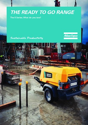 Compresseurs d'air portable - Gasoil, Electrique, Essence Atlas Copco XAS 68 KdG 12 kVA