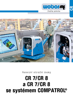Plaques vibrantes réversibles weber mt CR 8 CCD
