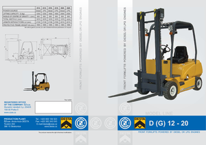 Chariots élevateurs frontaux diesel Desta D 16