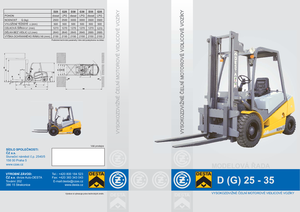 Chariots élevateurs frontaux diesel Desta D 25