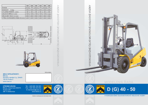 Chariots élevateurs frontaux diesel Desta D 40