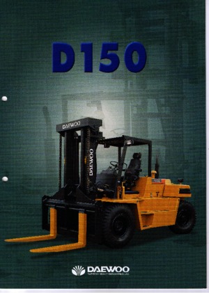 Chariots élevateurs frontaux diesel Doosan D 150