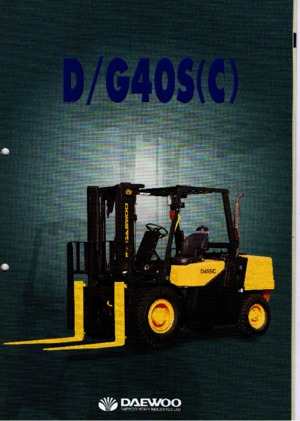 Chariots élevateurs frontaux diesel Doosan D 40 S(C) 2