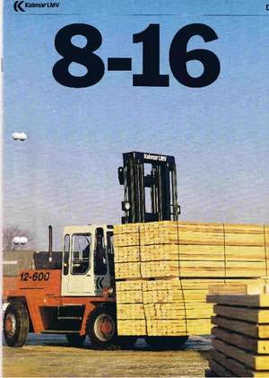 Chariots élevateurs frontaux diesel Kalmar DC 16-1200