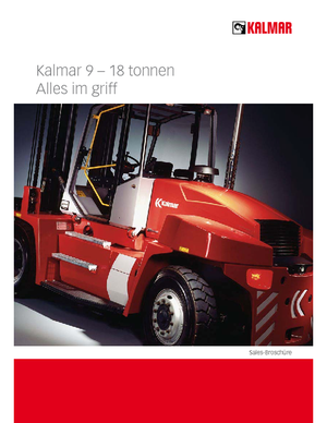 Chariots élevateurs frontaux diesel Kalmar DCE 160-9