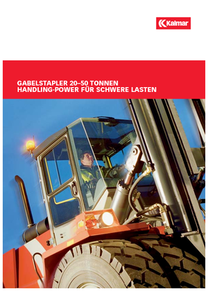 Chariots élevateurs frontaux diesel Kalmar DCF 500-12