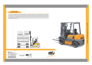 Chariots élevateurs frontaux diesel OMG Ergos 25 D