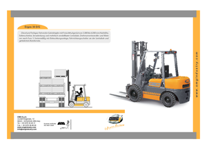 Chariots élevateurs frontaux diesel OMG Ergos 30 D
