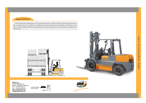 Chariots élevateurs frontaux diesel OMG Ergos 45 D