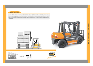 Chariots élevateurs frontaux diesel OMG Ergos 70 D