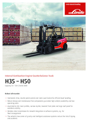 Chariots élévateurs diesel antidéflagrants Linde H 45/600 D 