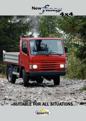 Véhicules communaux multi-usages à diesel diesel Bonetti F 100 X