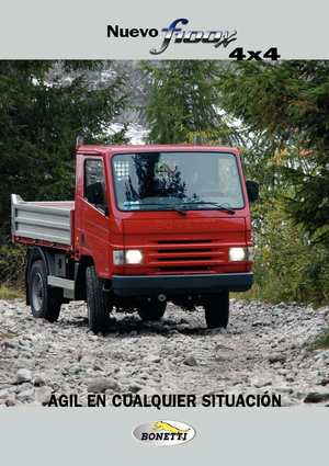 Véhicules communaux multi-usages à diesel diesel Bonetti F 100 X