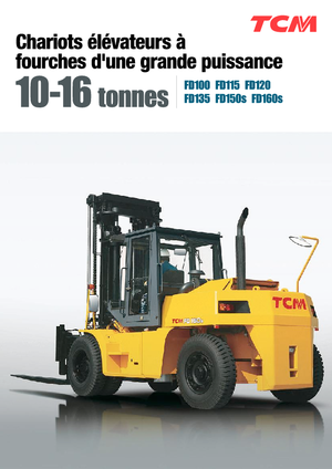 Chariots élévateurs tout terrain TCM FD 115-4