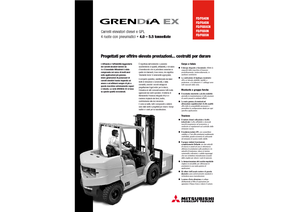 Chariots élevateurs frontaux diesel Mitsubishi FD 40 N