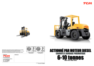 Chariots élevateurs frontaux diesel TCM FD 100-2
