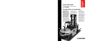 Chariots élevateurs frontaux diesel Mitsubishi FD100N