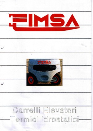 Chariots élevateurs frontaux diesel Fimsa FD 25